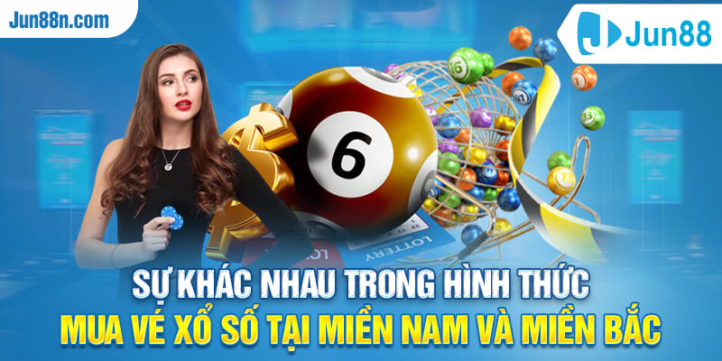 Sự khác nhau trong hình thức mua vé xổ số tại Miền Nam và miền Bắc